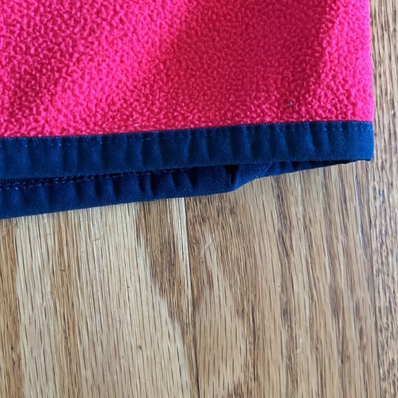 Girls The North Face 1/4 snap fleece pullover Large 14-16 - Picture 6 of 9